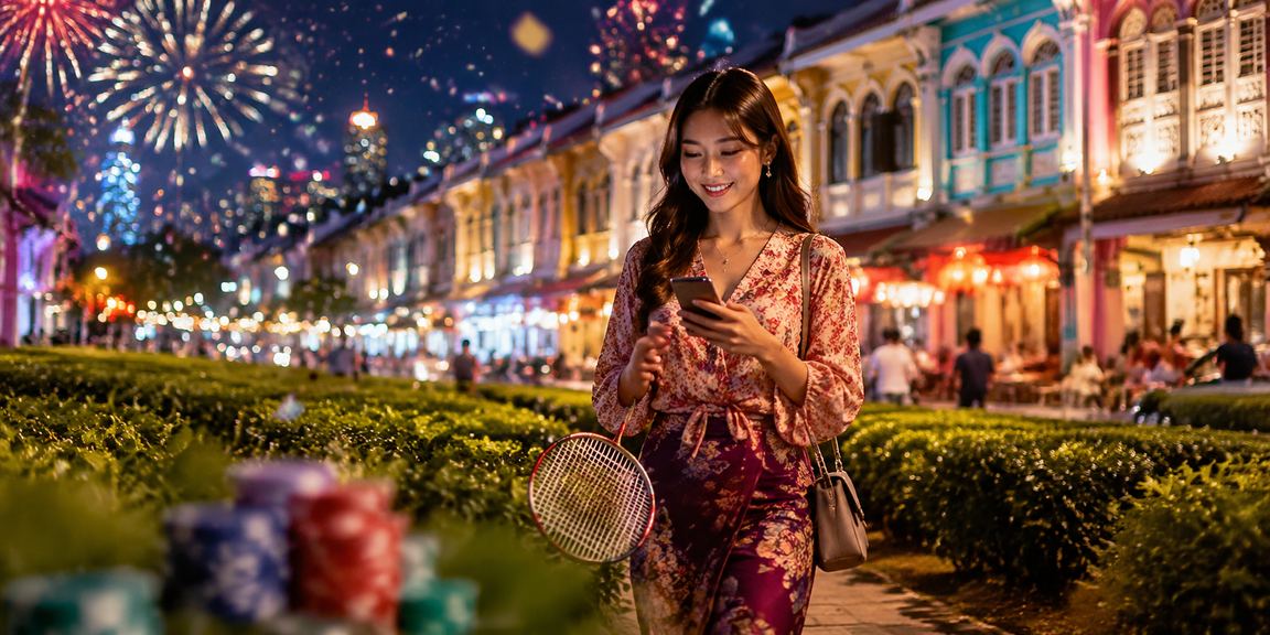 Pemain Malaysia menggunakan platform 1895 pada telefon mudah alih